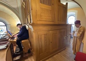 Obnovený organ, foto TK KBS