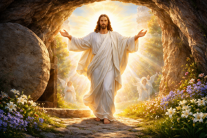 Vzkriesenie Ježiša Krista - najdôležitejší moment Veľkonočných sviatkov, foto AI