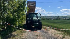 foto z miesta nehody, zdroj: FB polícia Trnavský kraj